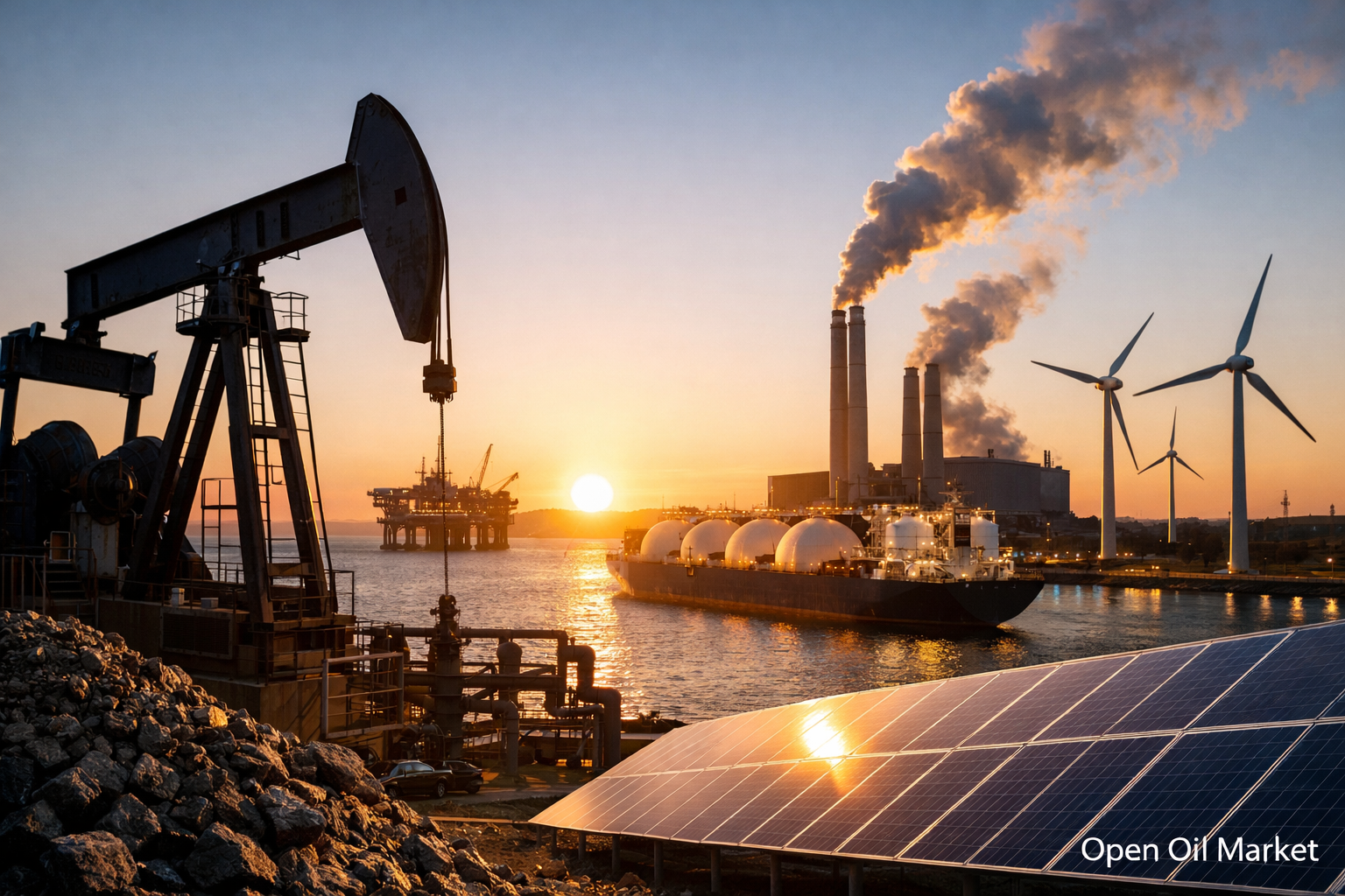 石油・ガスニュースとエネルギー - 2026年2月2日月曜日：制裁の強化と冬のピークエネルギー消費