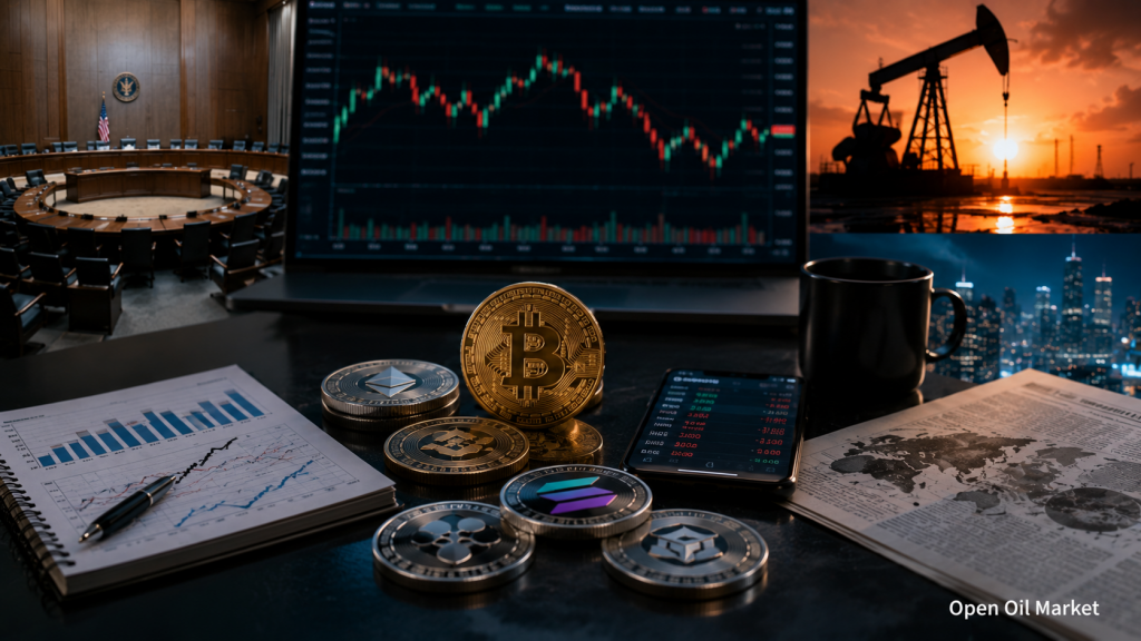 暗号通貨市場2026年7月27日：ビットコイン64,000ドル、ETFの流出、FRB会議とトップ10暗号通貨