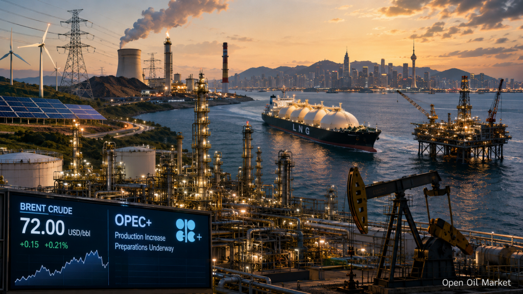 2026年7月4日の世界エネルギー市場: ブレント原油, LNG, 製油所, 石油製品, 電力, 再生可能エネルギー, 石炭