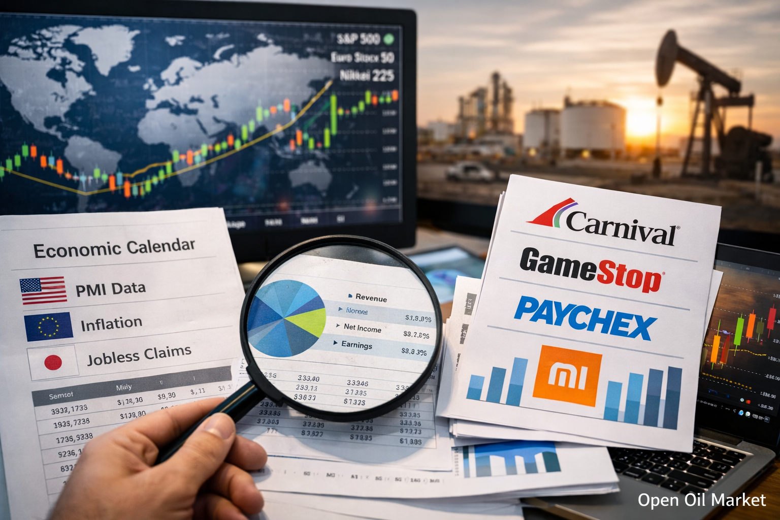 投資家のための2026年3月23日から27日までの世界経済および企業報告の分析
