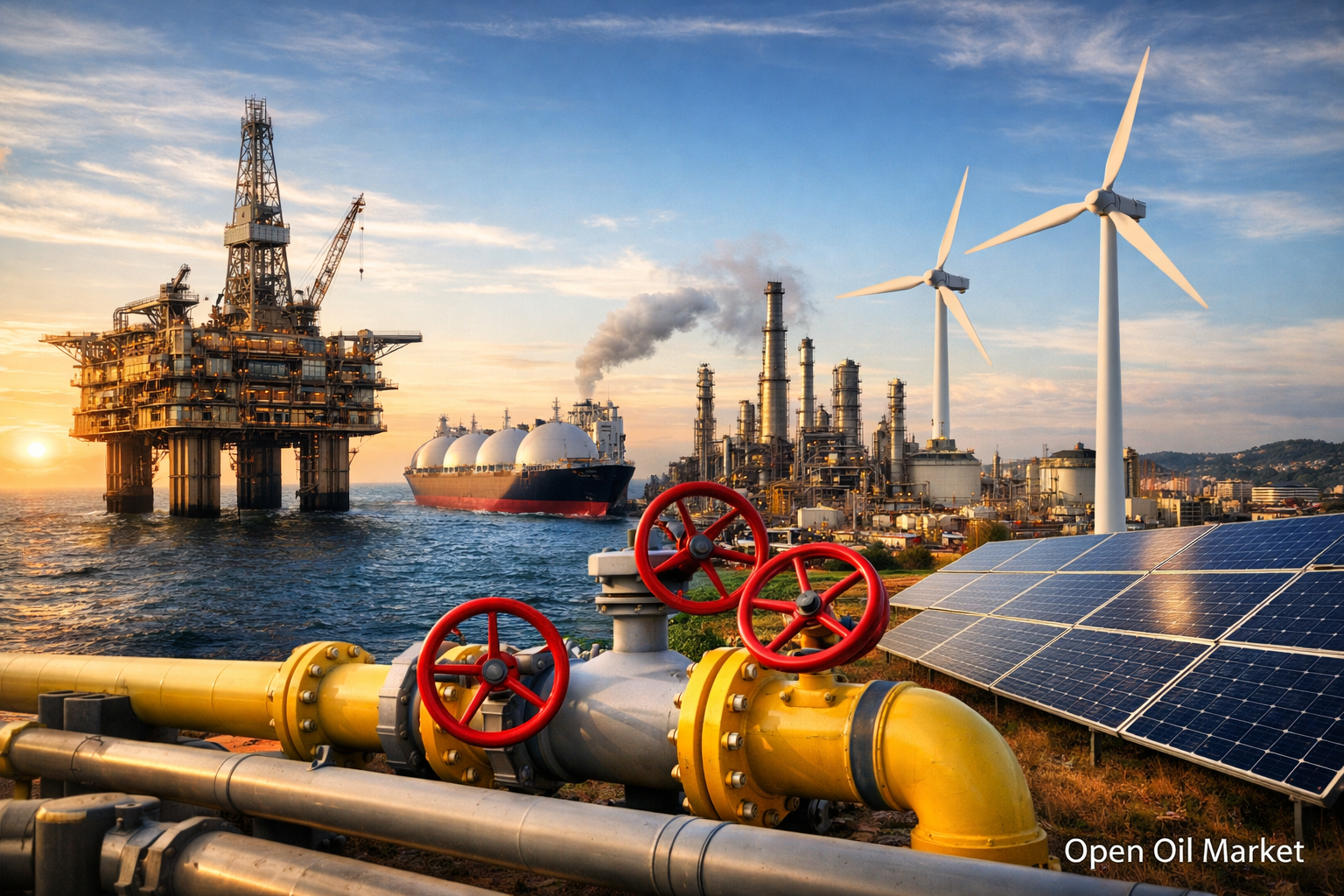 世界の石油とガス市場 - 石油、ガス、LNG、再生可能エネルギー、エネルギー分野のグローバルトレンド 2026年1月19日月曜日