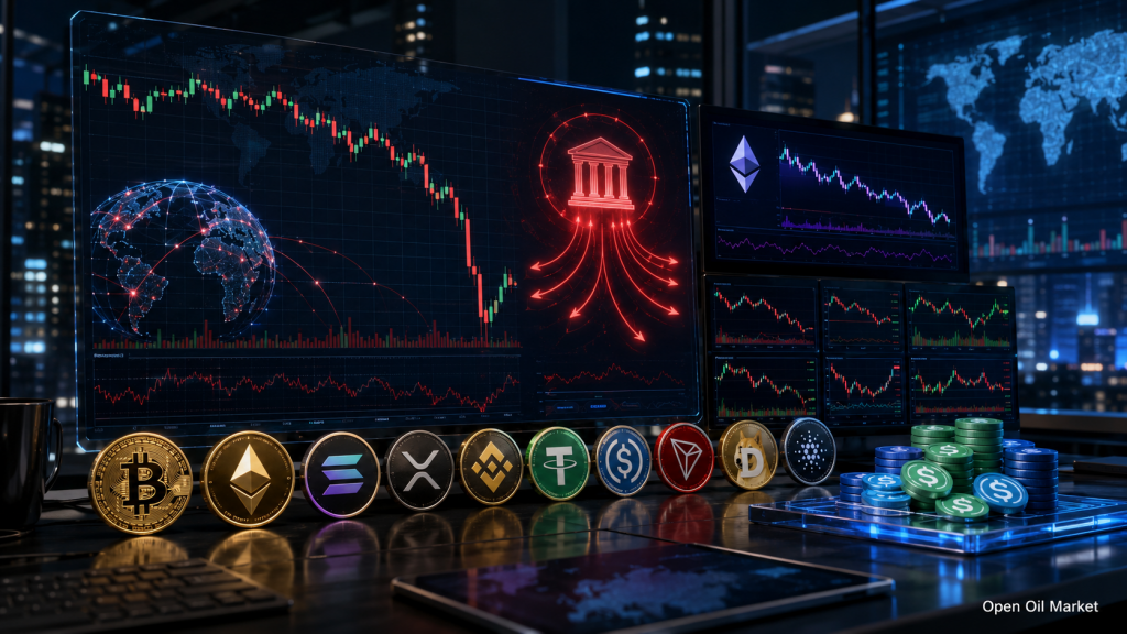 仮想通貨ニュース、2026年6月5日金曜日：ビットコイン、ETF流出で圧迫、市場は規制とステーブルコインに支えを求める