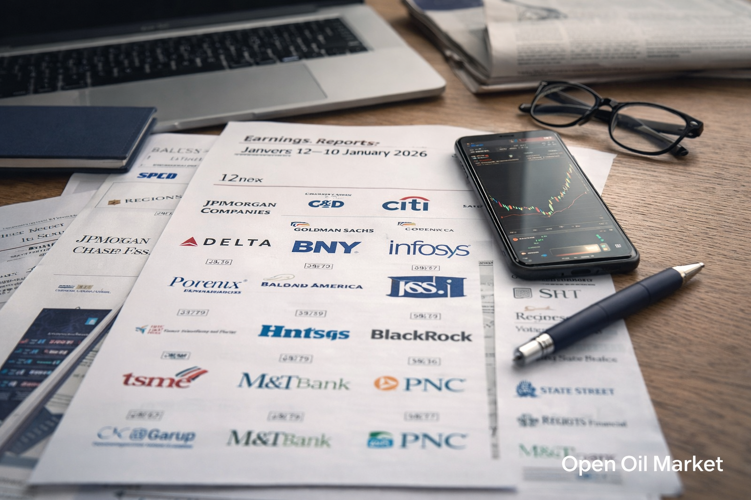 2026年1月12日から16日までの経済イベントと企業決算