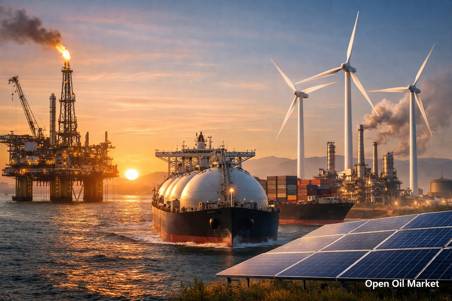 石油・ガスニュースとエネルギー、2025年12月30日火曜日：石油の過剰供給とエネルギー移行の加速