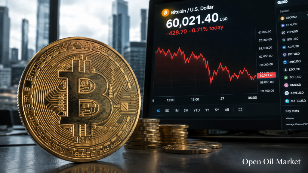 2026年6月28日の暗号通貨ニュース：$60,000のBitcoin、ETF流出、ステーブルコイン