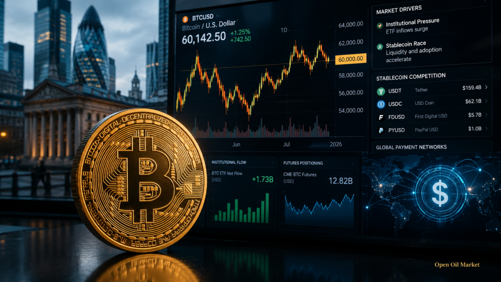 2026年7月1日の暗号通貨市場：ビットコイン、ETF、イーサリアム、ステーブルコイン