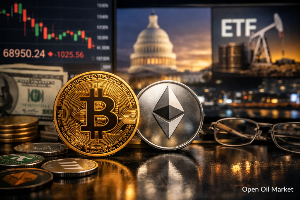 暗号通貨のニュース、2026年3月27日金曜日 - ビットコインが70,000ドルを下回る、ETFとトップ10の暗号通貨