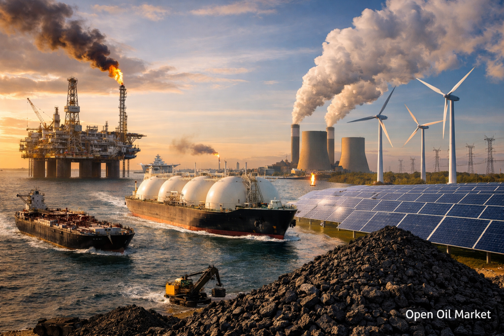 2026年4月6日のグローバルエネルギー市場：石油ショック、LNG、エネルギーバランス