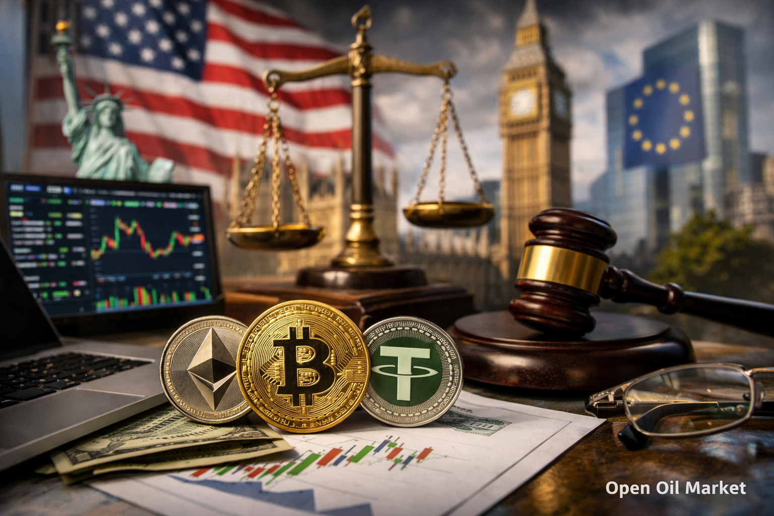 2026年3月9日の暗号通貨市場 ビットコイン イーサリアム ステーブルコイン 規制 暗号産業 世界のトレンド