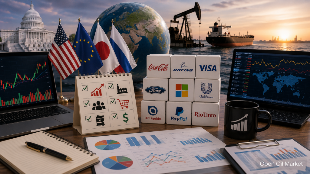 経済イベントと企業決算 — 2026年7月28日火曜日：FRB会合開始、米消費者信頼感、コカ・コーラ、ボーイング、ビザ、フォードの決算