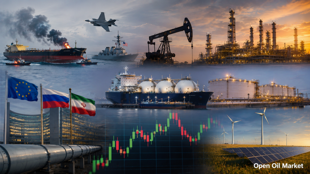 2026年7月24日のエネルギー資源レビュー：ブレントとWTI原油価格、TTFガス、OPEC+、製油所、石油製品、再生可能エネルギーと石炭