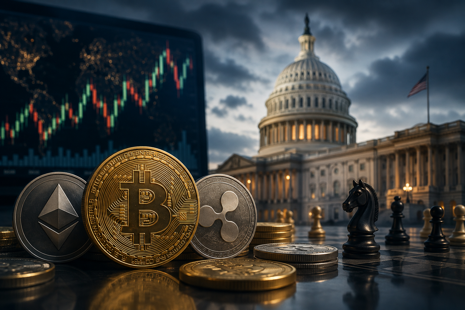 暗号通貨ニュース:2026年8月7日金曜日 - 市場はアメリカ合衆国上院のCLARITY法案の投票を待ち望んでいます