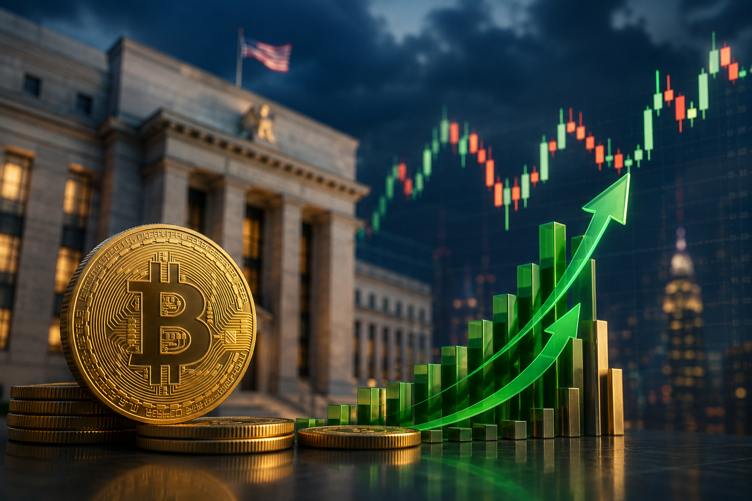 暗号通貨ニュース：2026年7月31日金曜日 — ビットコインはFRBの「タカ派」一時停止後に$64,000を維持、資本がスポットETFに戻る