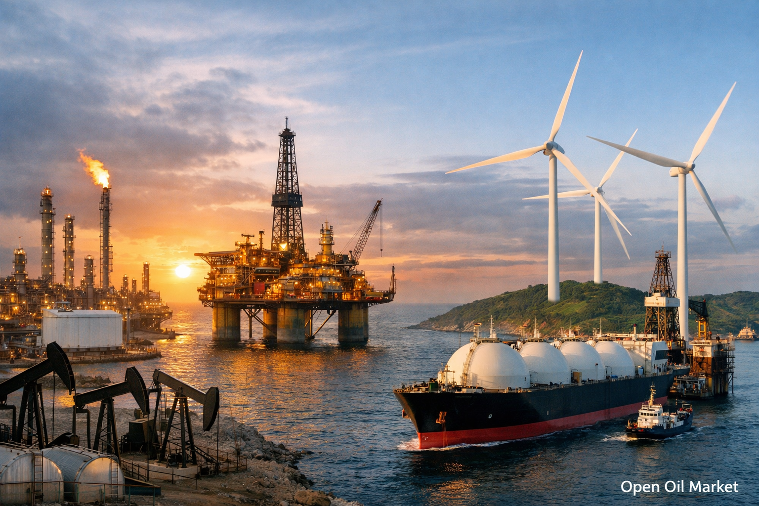 世界のエネルギー市場：石油、ガス、電力、再エネ — 2026年2月4日の出来事