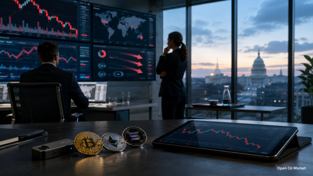 暗号通貨ニュース, 火曜日, 2026年5月19日: ビットコインはETFからの資金流出、米国の規制、投資家の警戒感の影響を受けています