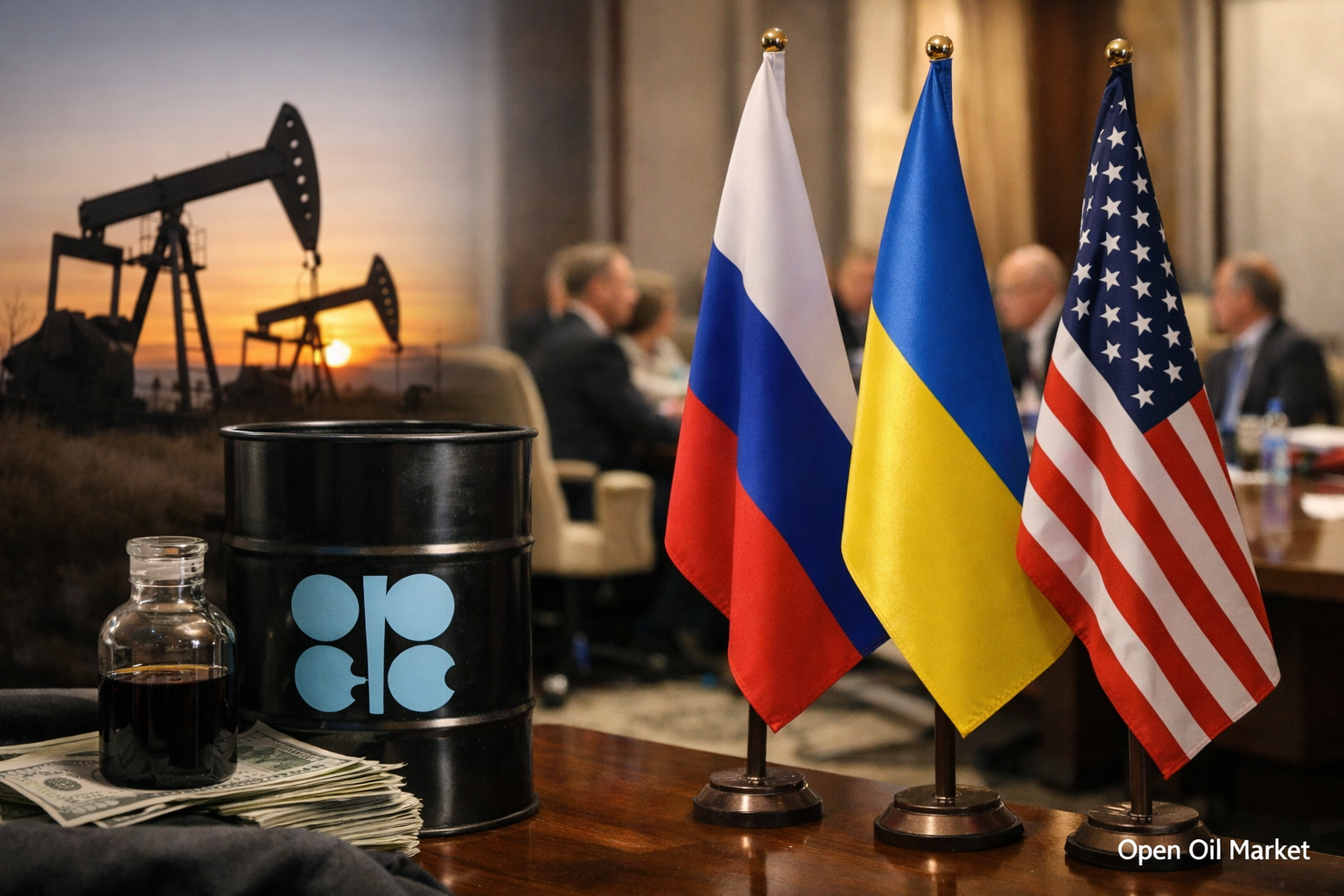 経済イベントと企業報告 — 日曜日, 2026年2月1日 | OPEC+ と ロシア–ウクライナ–アメリカの交渉