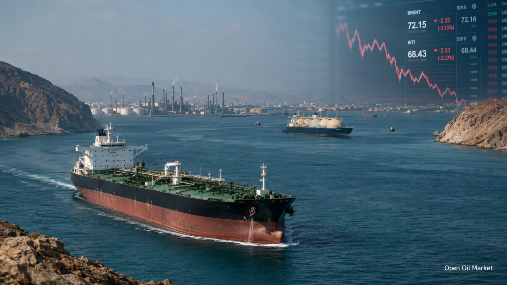 2026年6月16日の世界のエネルギー市場：石油タンカー、LNG、石油精製所、ホルムズ海峡、原油価格の低下