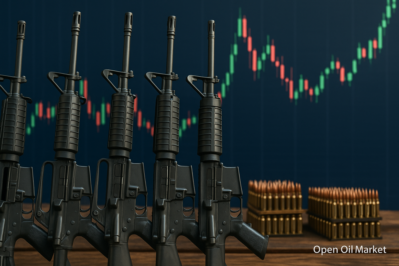 世界の武器ブーム:武器メーカーの収益が記録的水準に達する