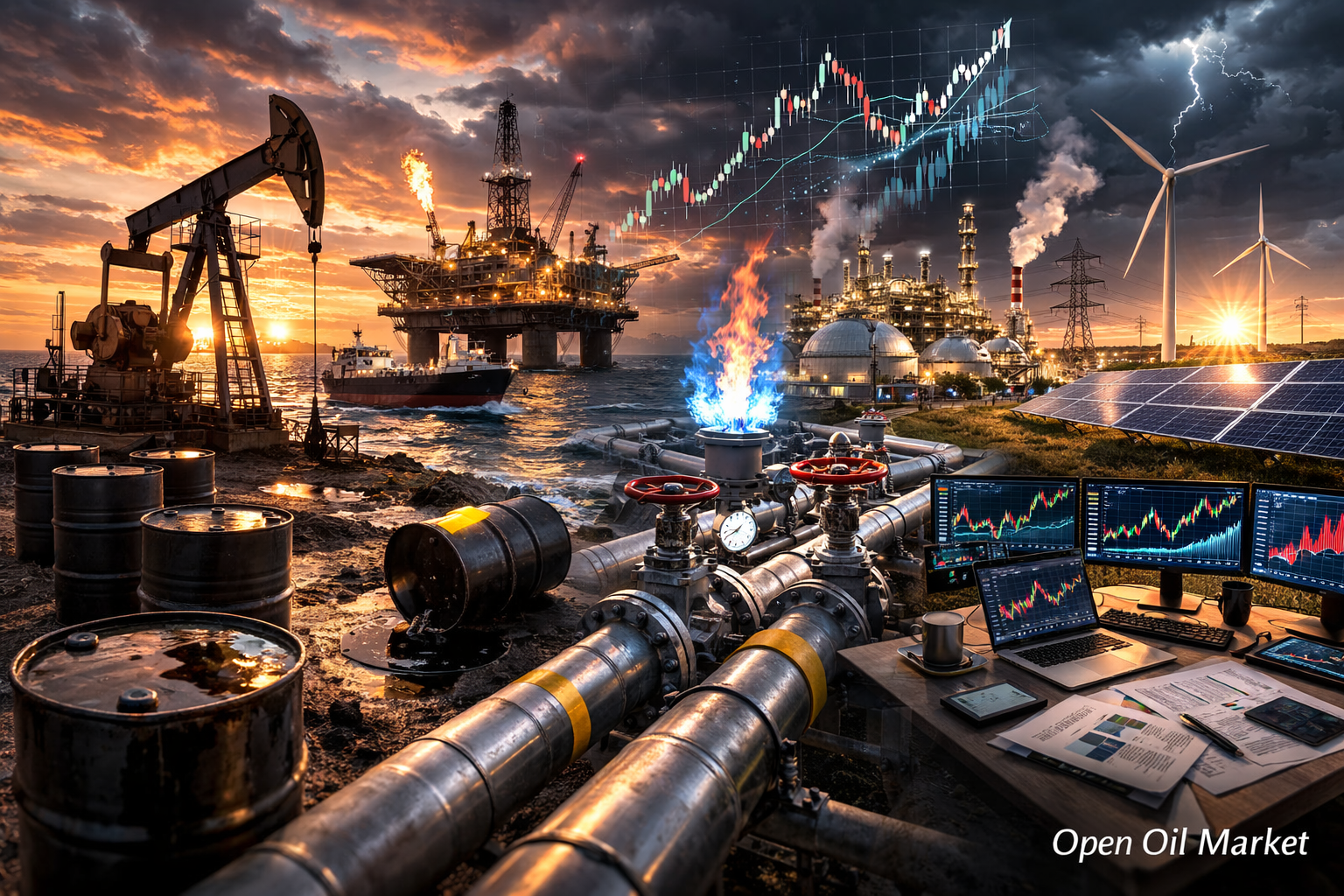 石油ガスとエネルギーのニュース — 水曜日, 2026年2月25日 | ブレント原油, ガス, LNG, NPZ, RE