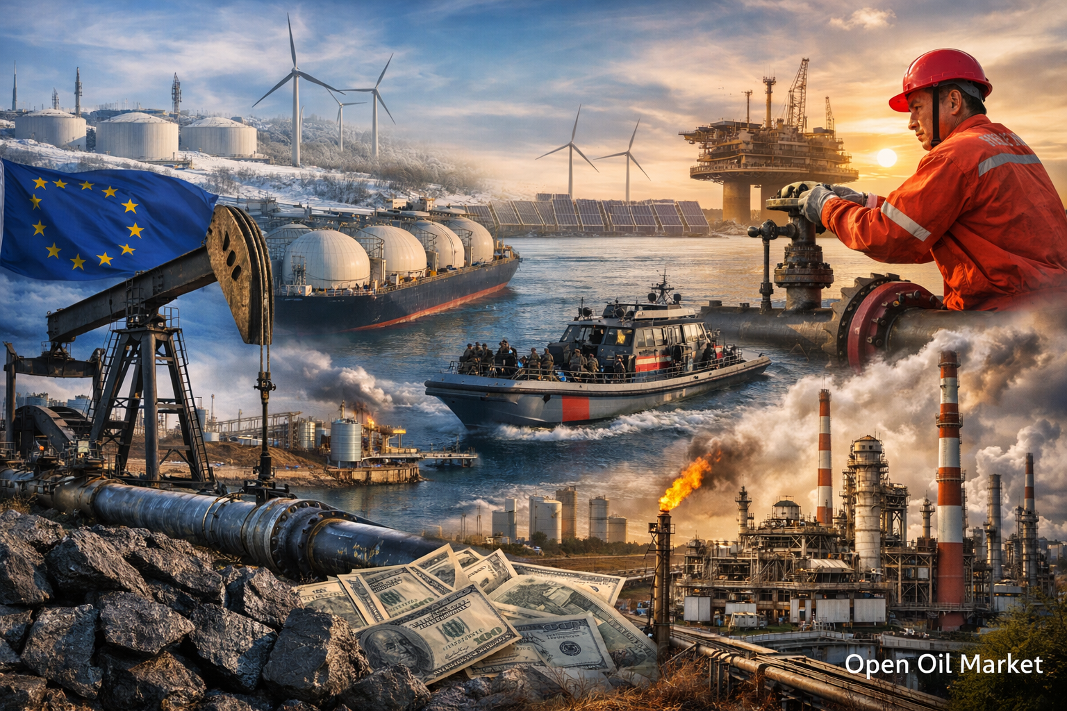 石油・ガスニュース - 2026年1月8日:過剰生産が圧力をかける世界の石油、ガス、エネルギー市場