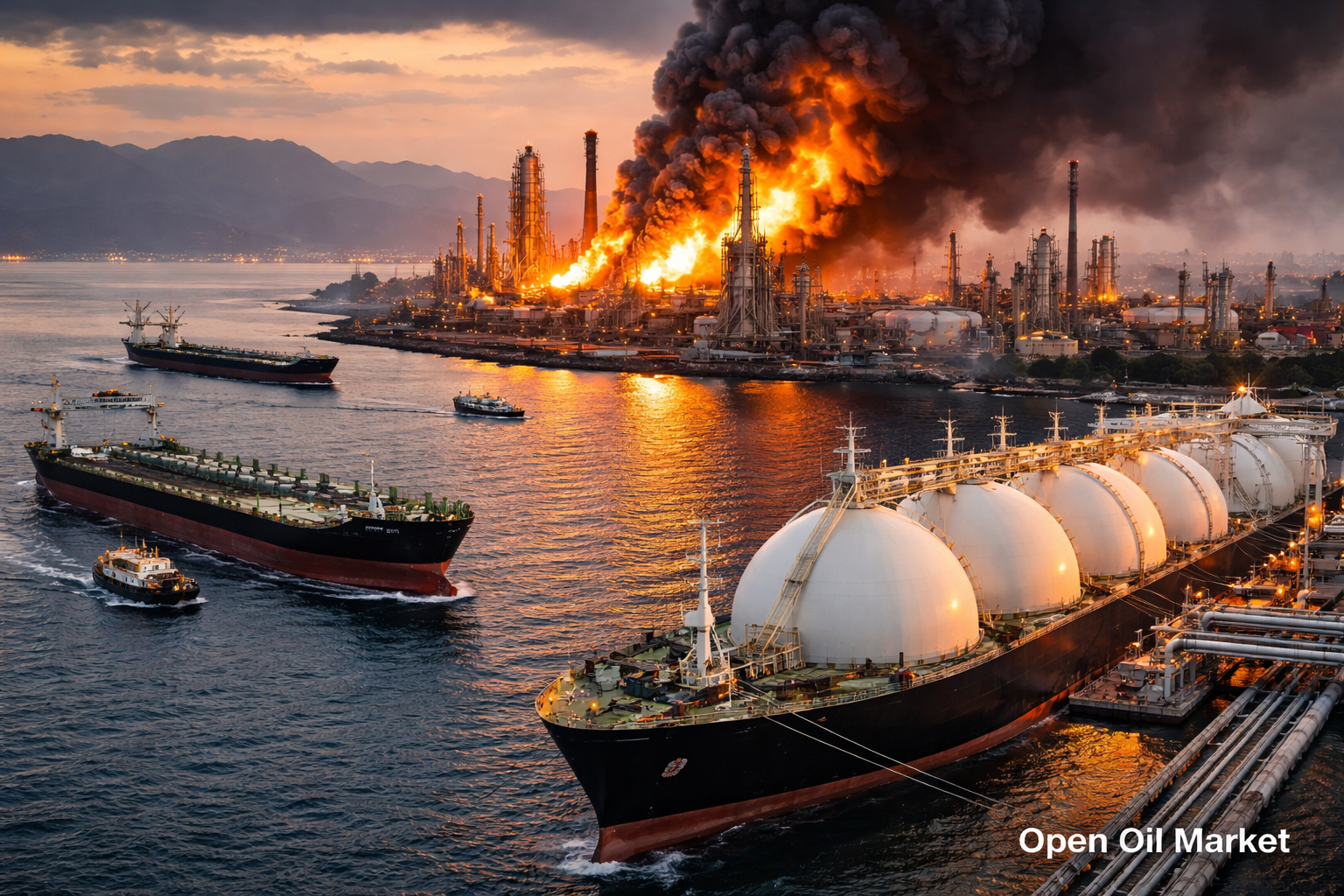 2026年3月19日の石油・ガスおよびエネルギーのニュース — ブレント原油の上昇、ホルムズ海峡、ガスとLNGの危機