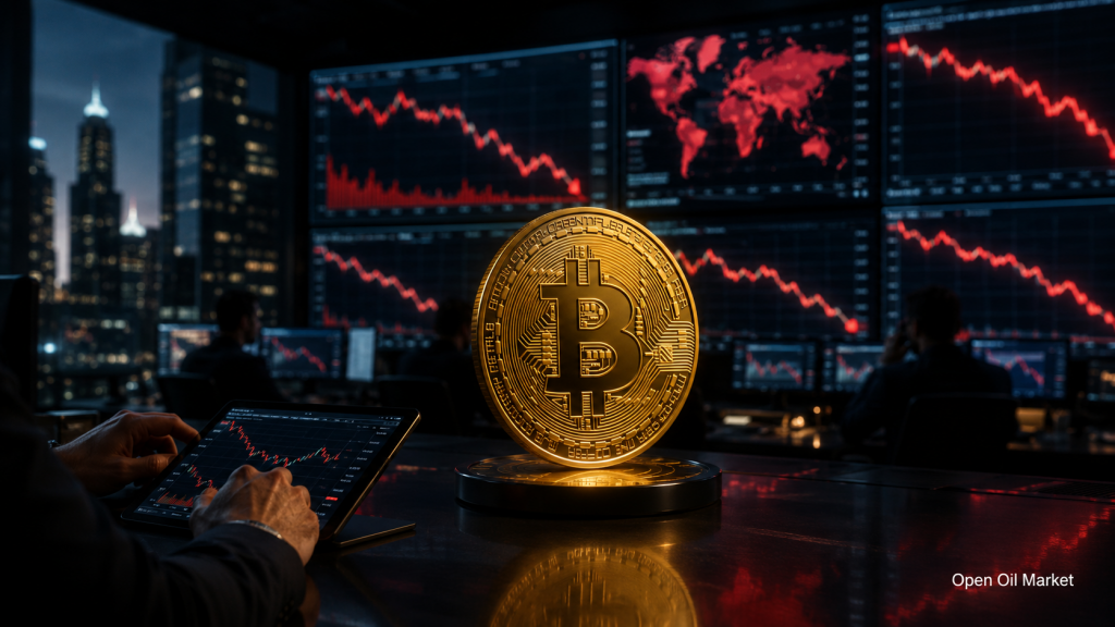 2026年6月25日に世界の暗号市場の圧力の中でビットコインが重要なゾーンをテスト