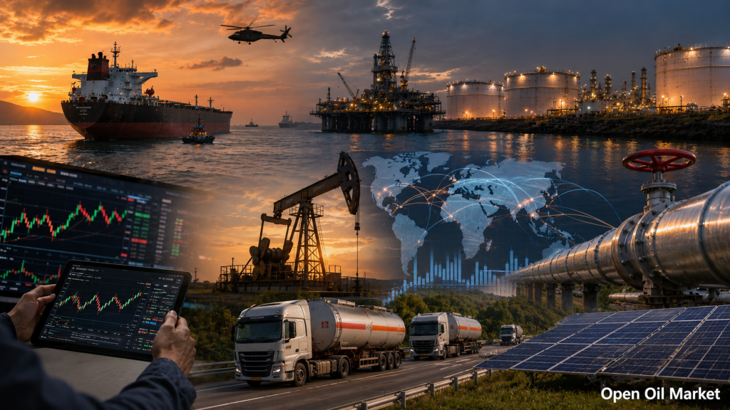 石油・ガスおよびエネルギーのニュース 2026年7月26日 — ブレント油の価格、TTFのガス、OPEC+、石炭と再生可能エネルギー
