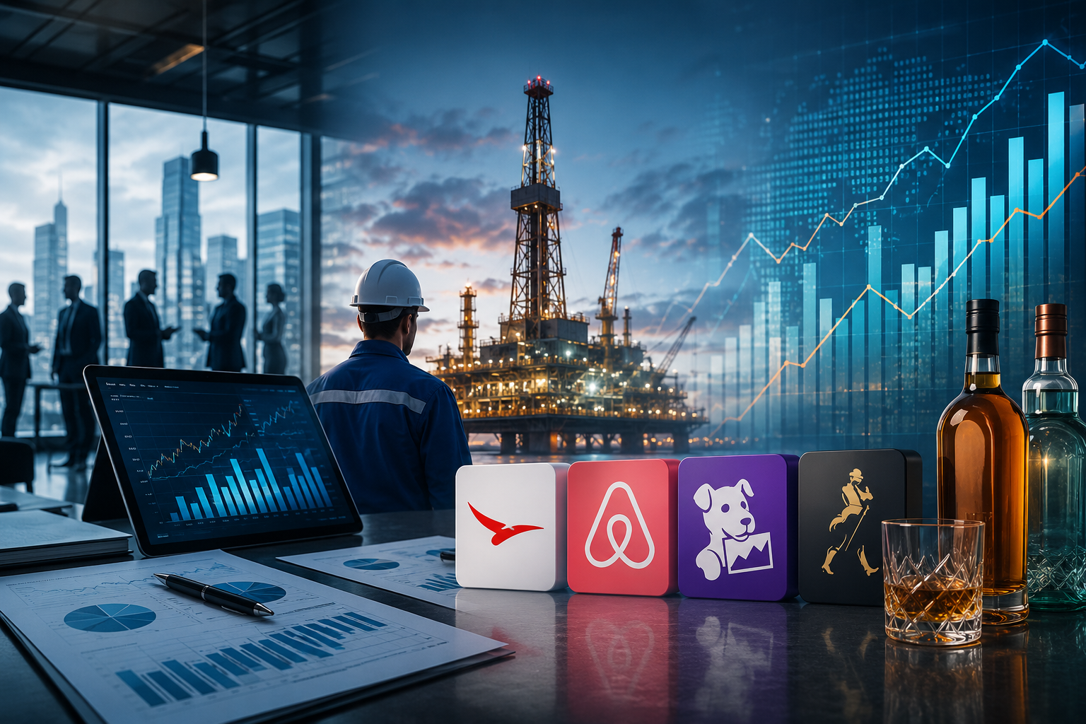 経済イベントと企業の報告：2026年8月6日木曜日 - アメリカの労働生産性、ConocoPhillips、Airbnb、Datadog、Diageoの報告