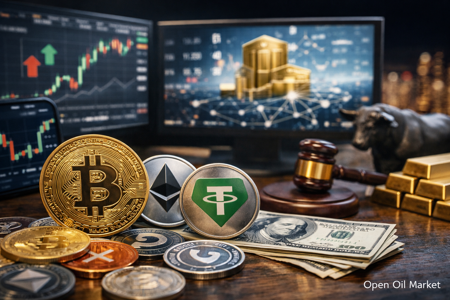 暗号通貨ニュース — 2026年3月16日月曜日: ビットコインが市場を維持し、トークン化とステーブルコインへの関心が高まる