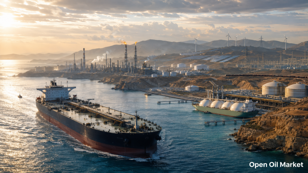 2026年6月30日の世界のエネルギー産業 - ブレント原油, 欧州のガス, 石油製品, 石油精製所, 電力産業