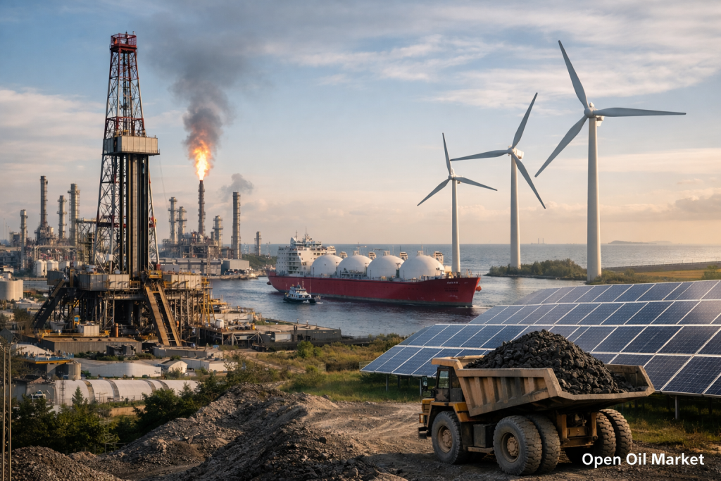 石油ガスとエネルギーのニュース — 2026年4月11日：原油100ドル、ガス市場の圧力、電力と再生可能エネルギーの成長